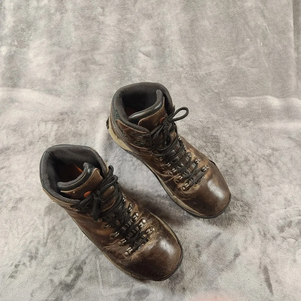 Merrell Boots Mens 10.5 Brown Reflex II Mid Leather Waterproof‎ Hiking Gorpcore